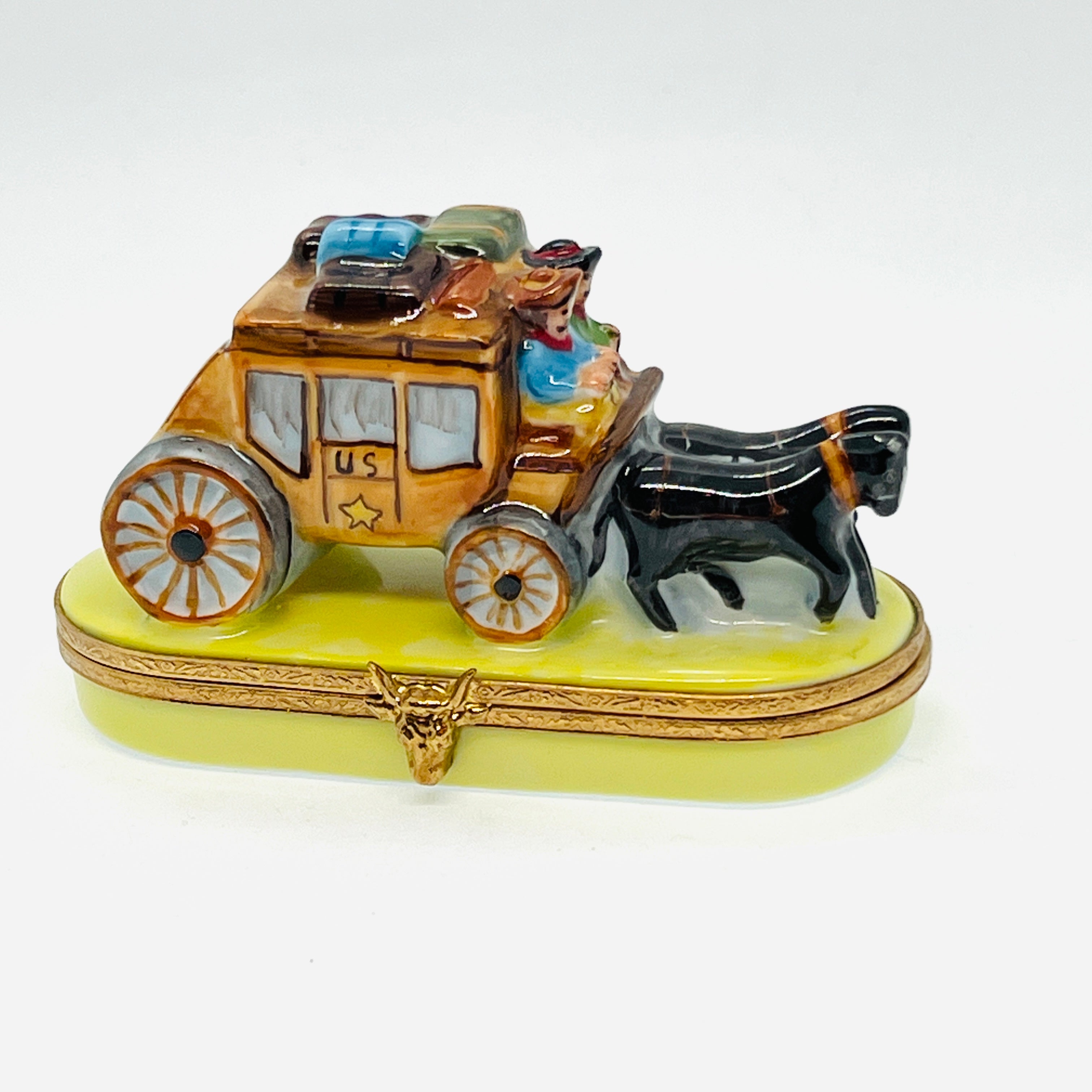 リモージュボックス 馬車 リモージュボックス かぼちゃの馬車 サイン