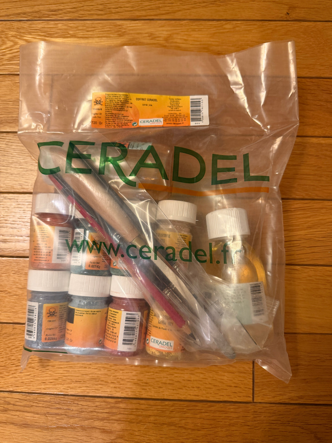 磁器用簡易絵付けセット